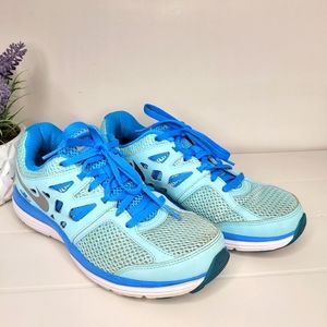 Nike Blue Dual Fusion Lite Running Shoes